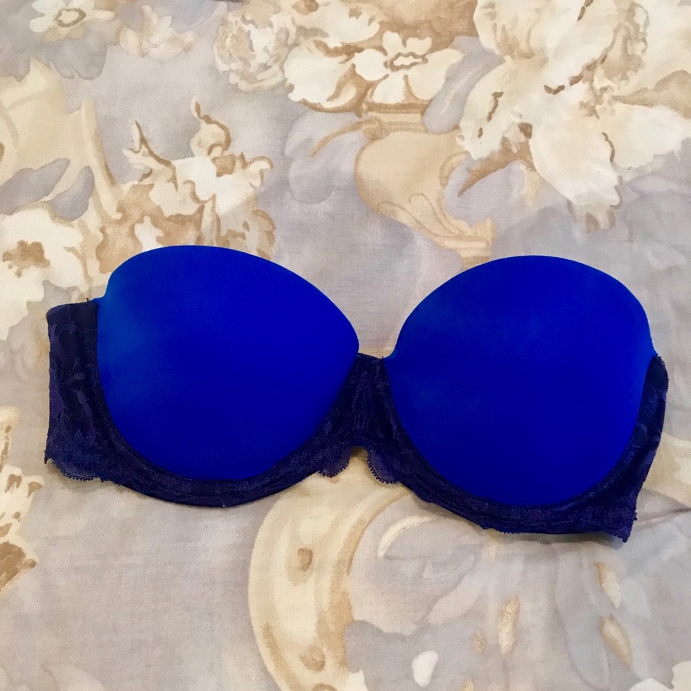 EUC strapless push up bra Victoria’s Secret Pink
